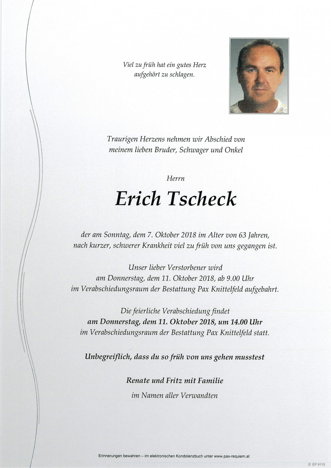 Parte Erich Tscheck