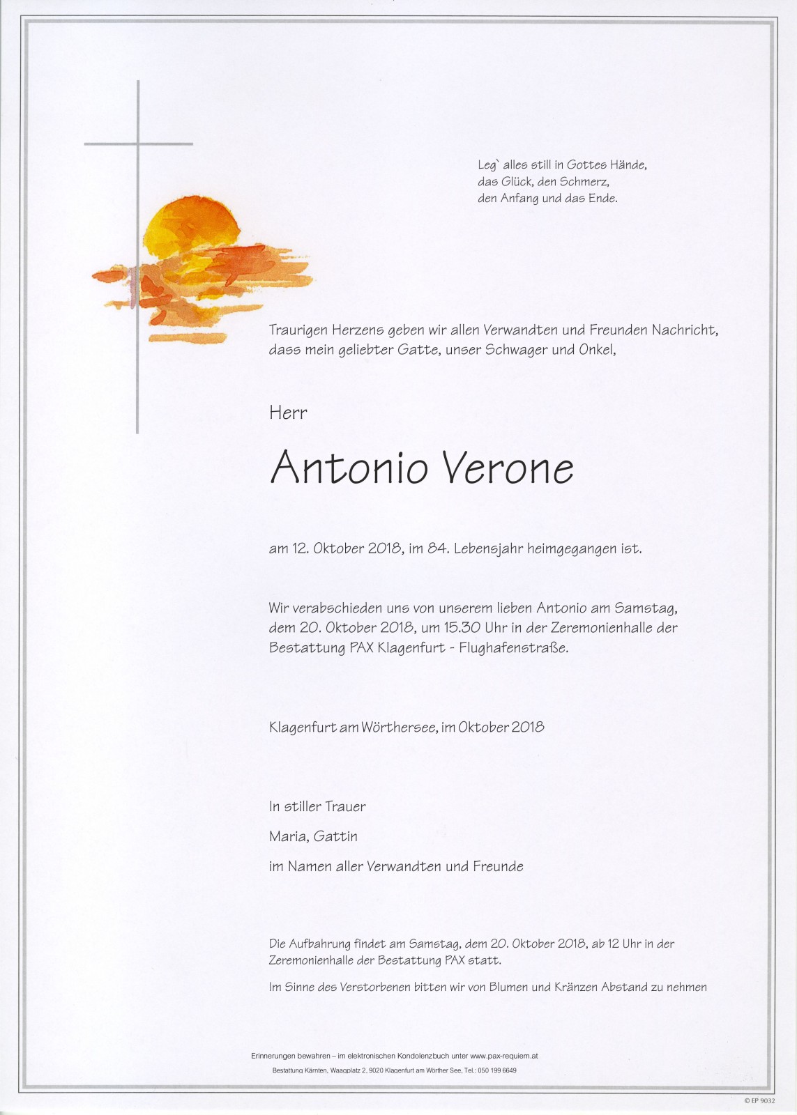 Parte Antonio Verone