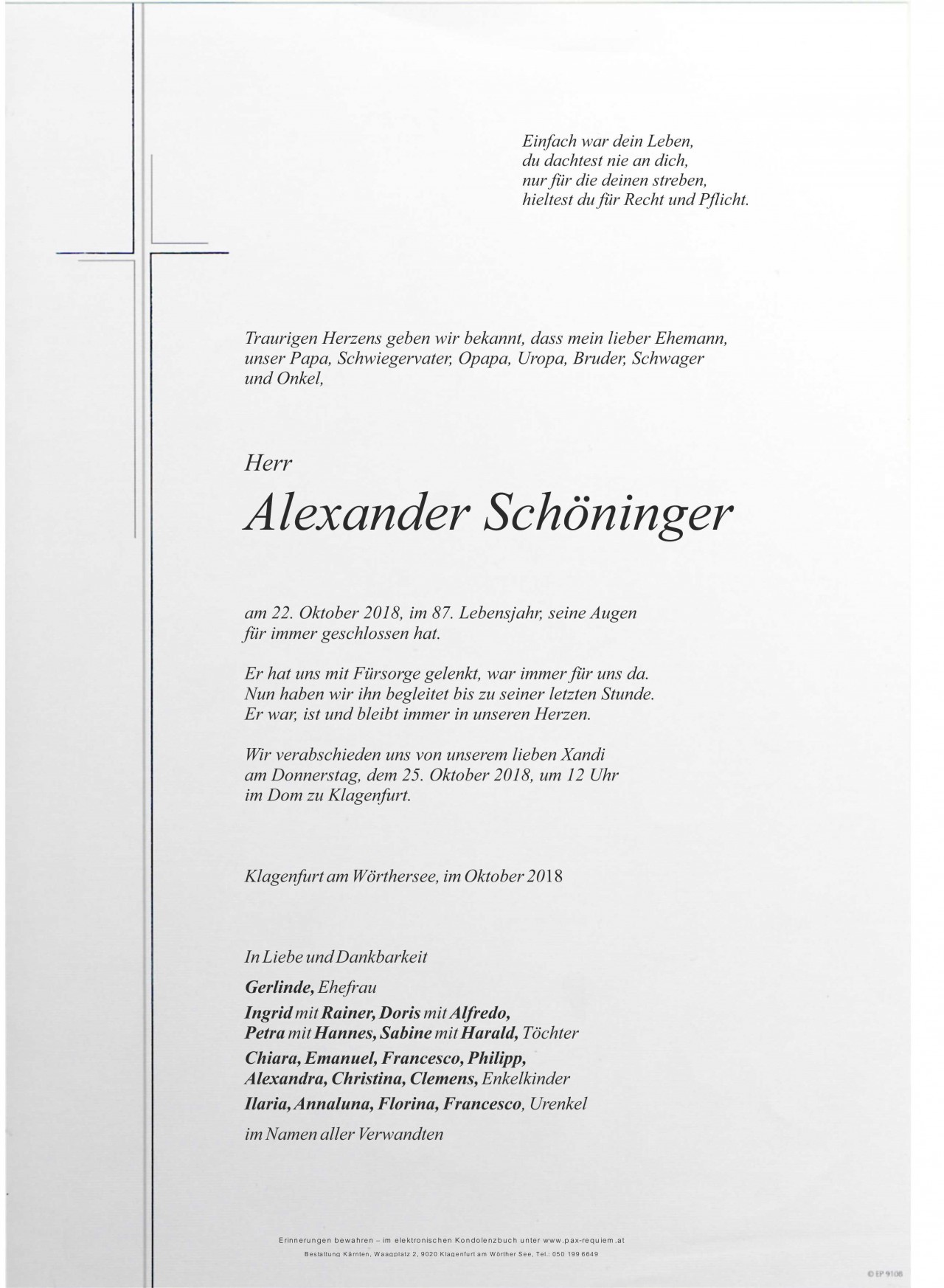 Parte Alexander Schöninger