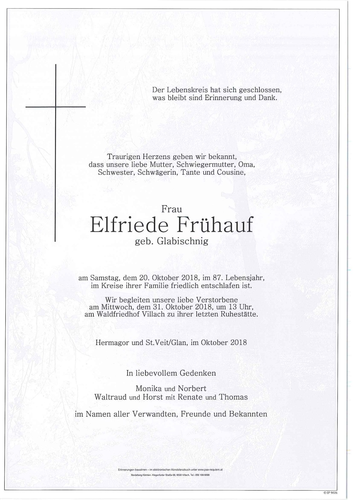 Parte Elfriede Frühauf