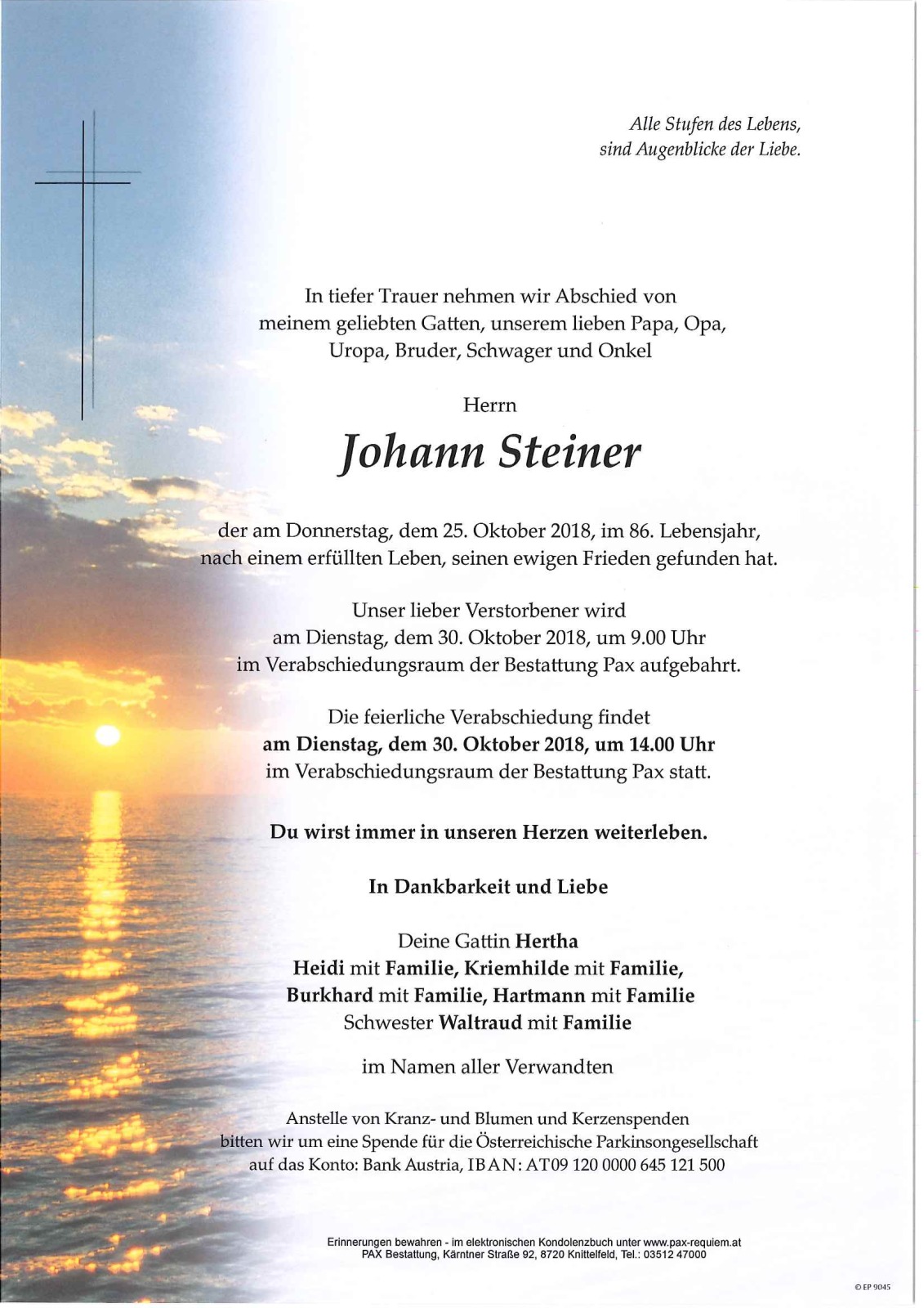 Parte Johann Steiner