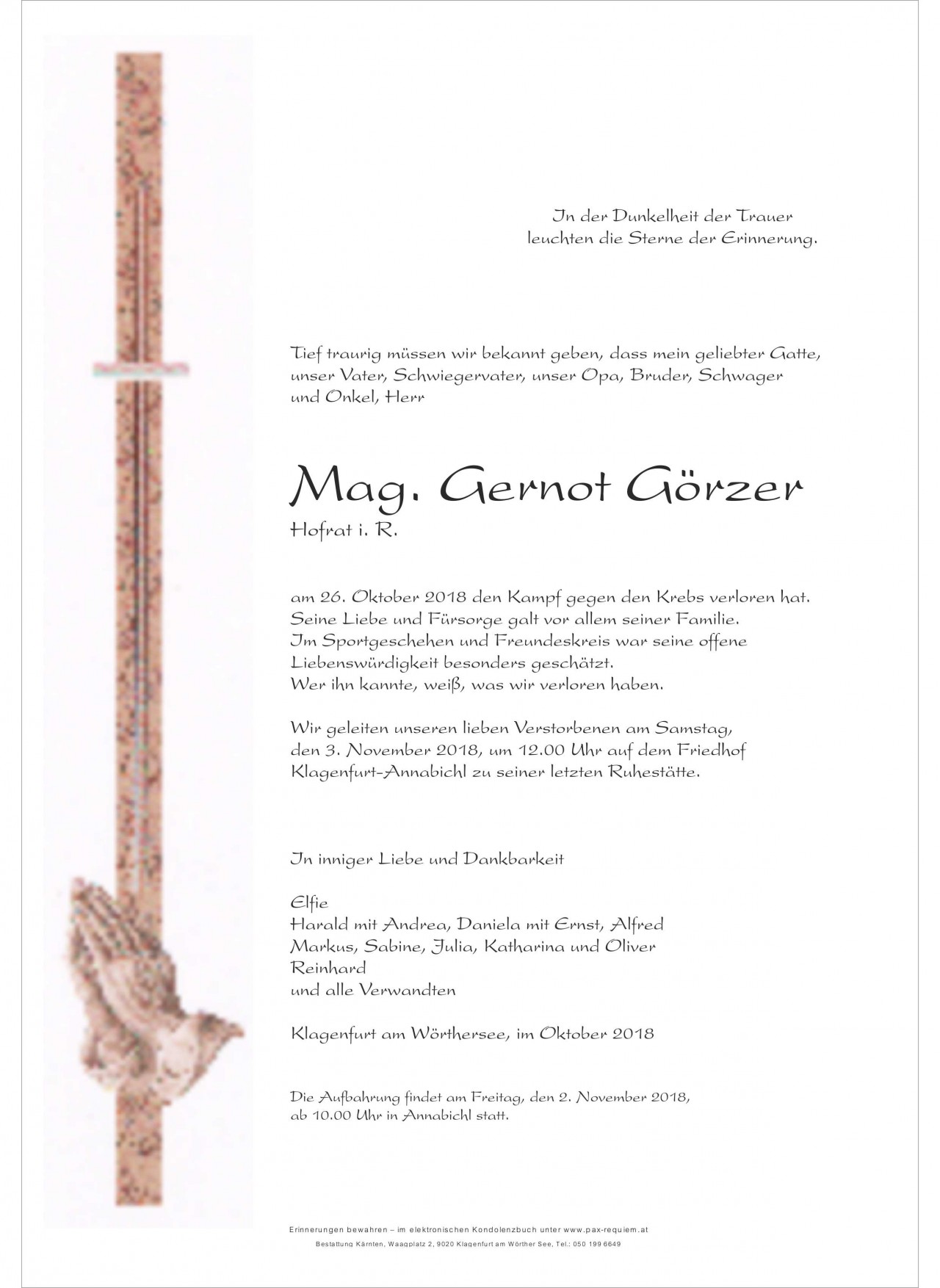 Parte Mag. Gernot Görzer