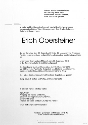 Erich Obersteiner
