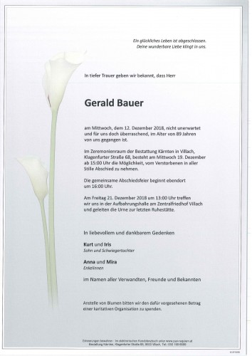 Gerald Bauer