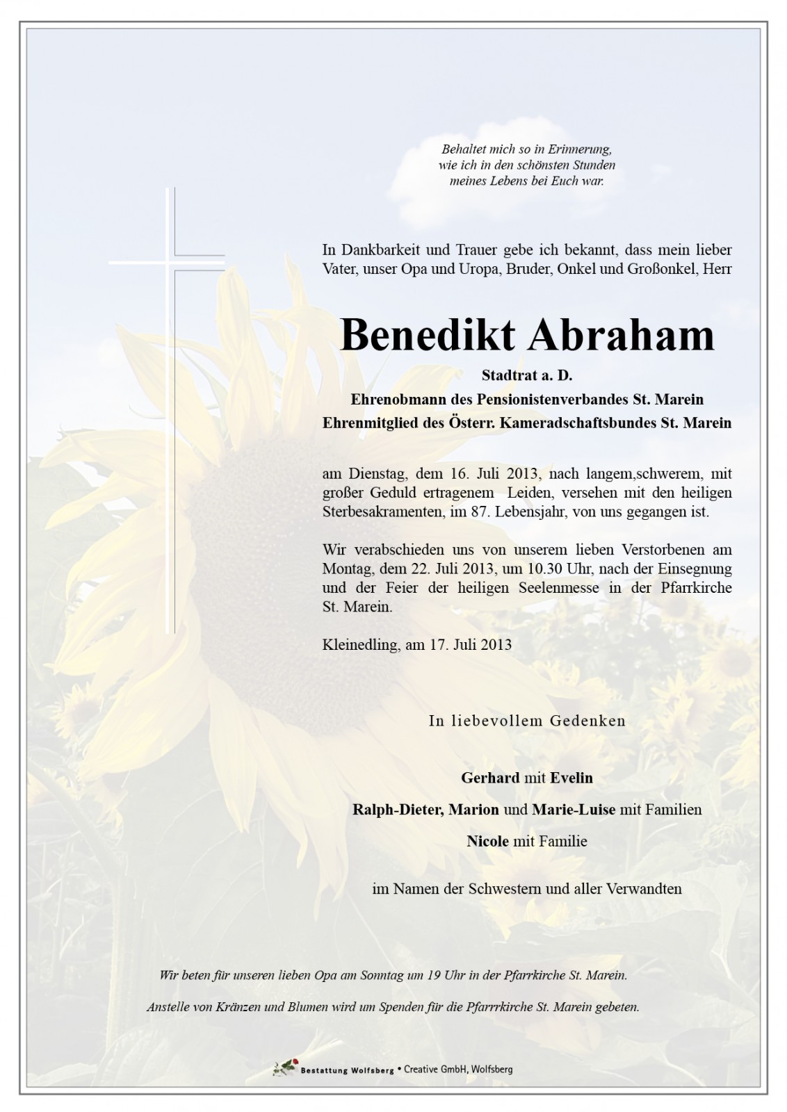 Parte Benedikt Abraham