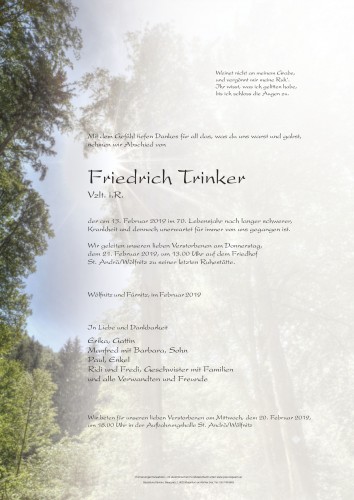 Friedrich Trinker