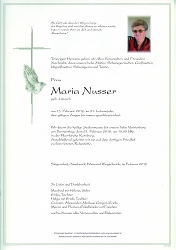 Maria Nusser