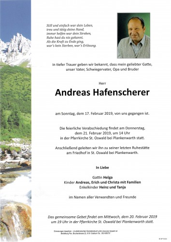 Andreas Hafenscherer