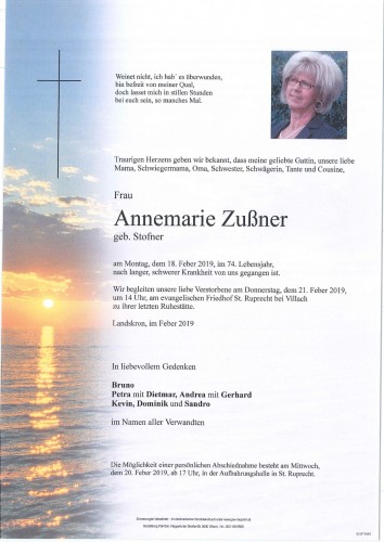 Annemarie Zußner