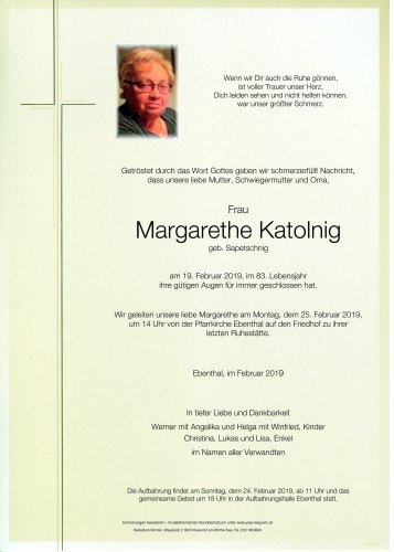 Margarethe Katolnig