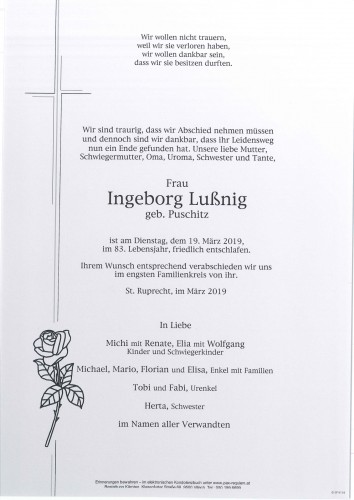 Ingeborg Lußnig