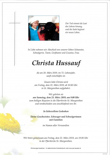 Christine Hussauf