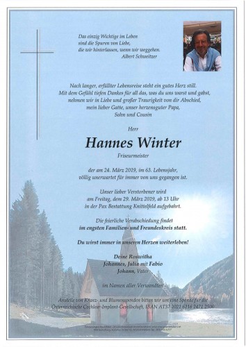 Hannes Winter