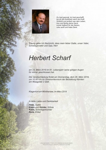 Herbert Scharf