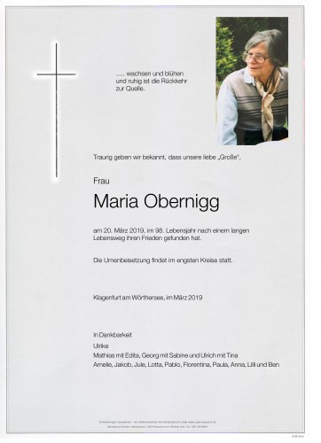 Maria Obernigg