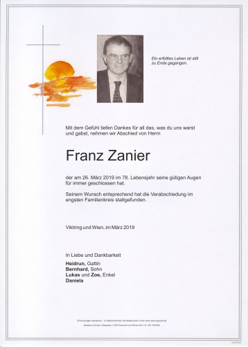 Franz Zanier