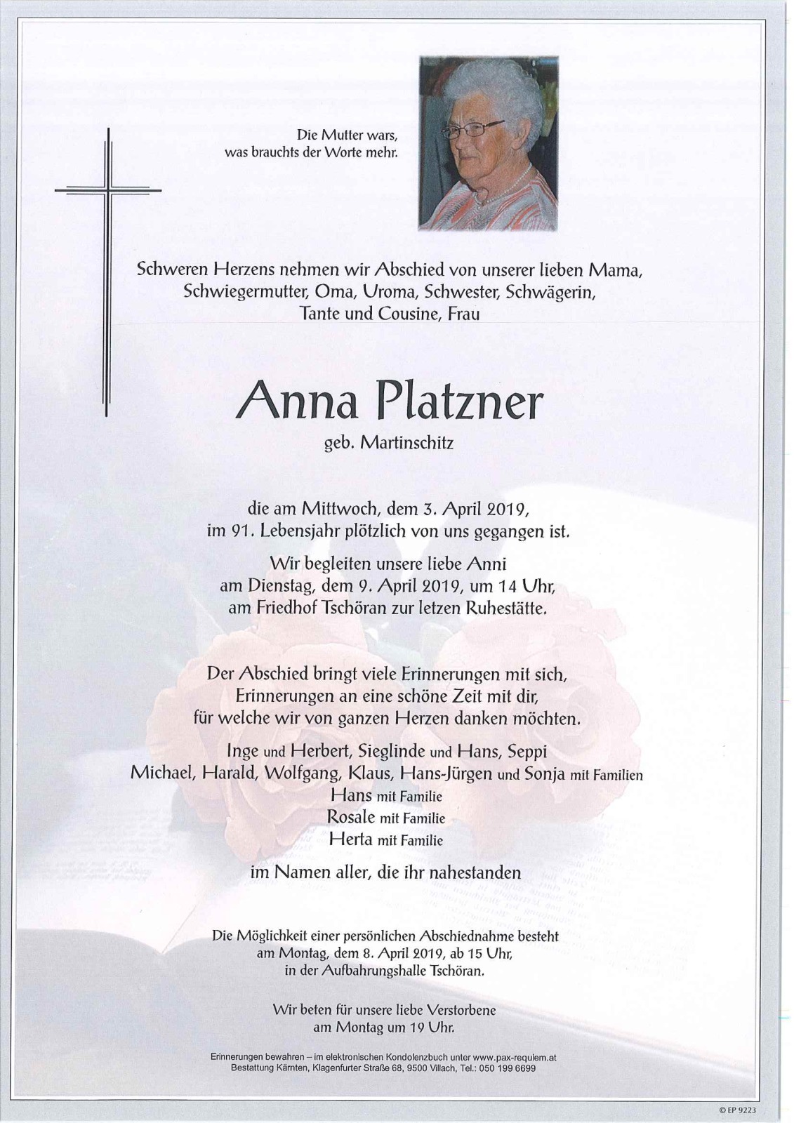 Parte Anna Platzner