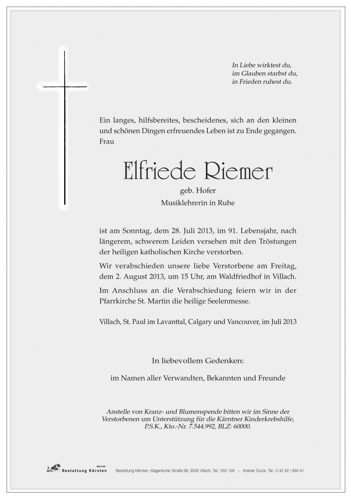 Parte Elfriede Riemer