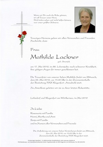 Mathilde Lackner