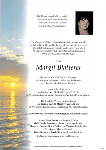 Margit Blatterer