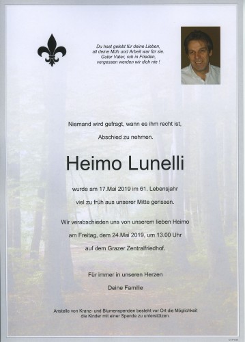Heimo Lunelli