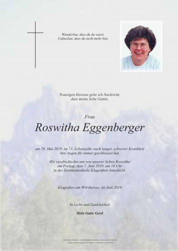Roswitha Eggenberger