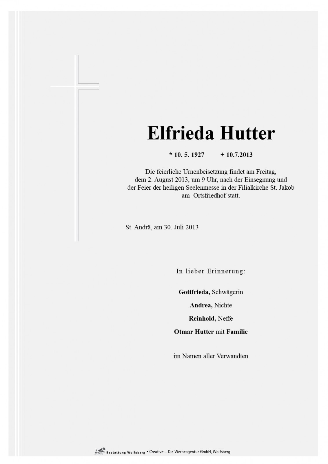 Parte Elfrieda Barbara Hutter