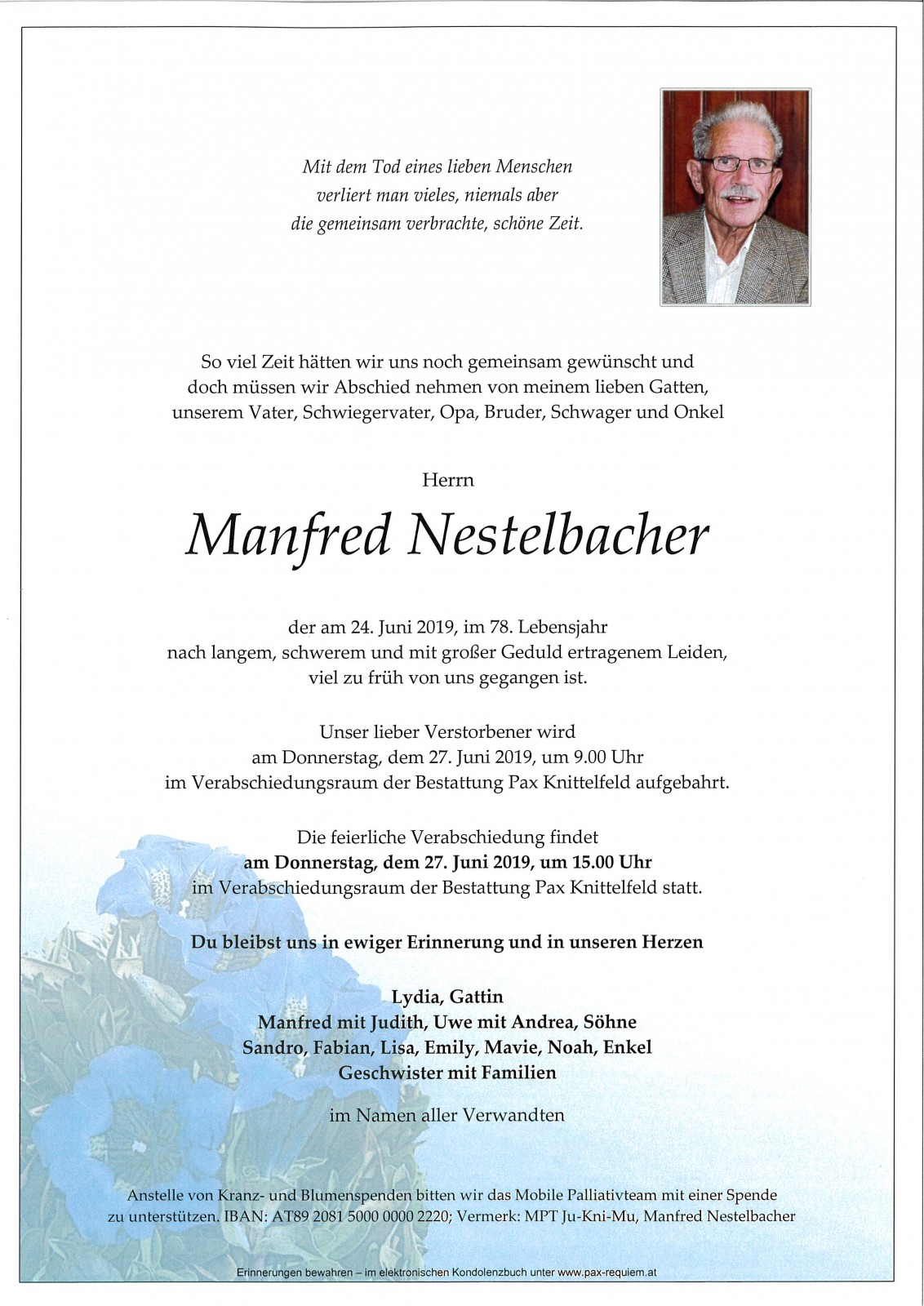 Parte Manfred Nestelbacher