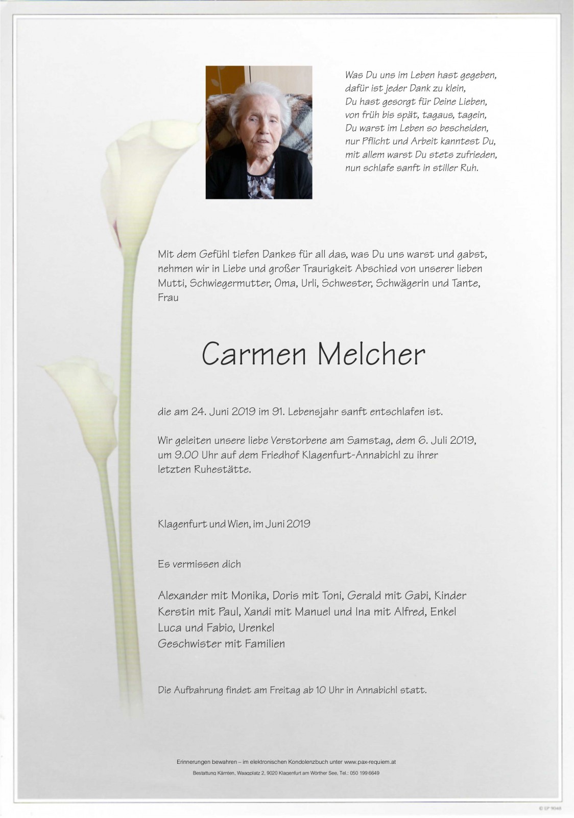 Parte Carmen Melcher