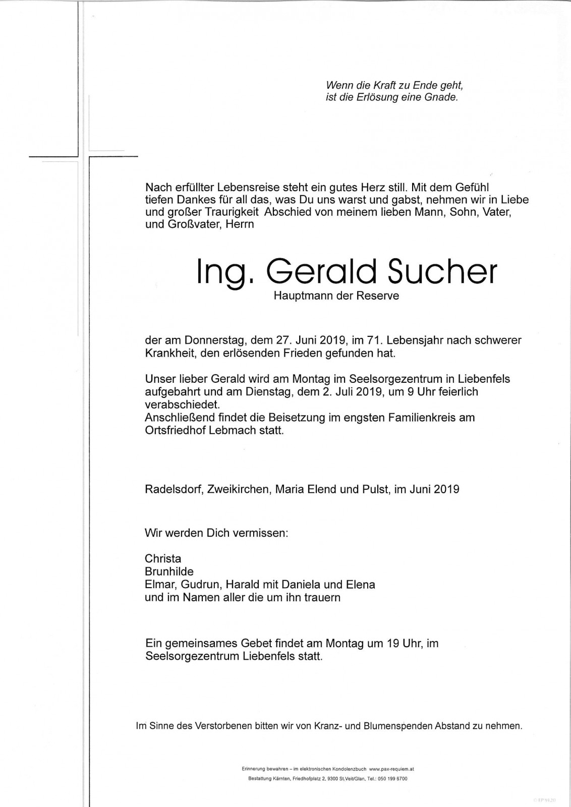 Parte Gerald Sucher