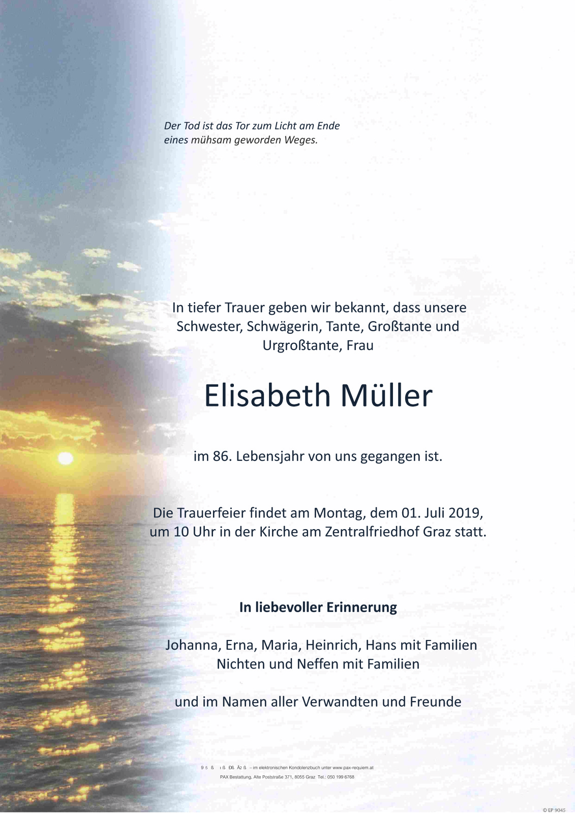 Parte Elisabeth Müller
