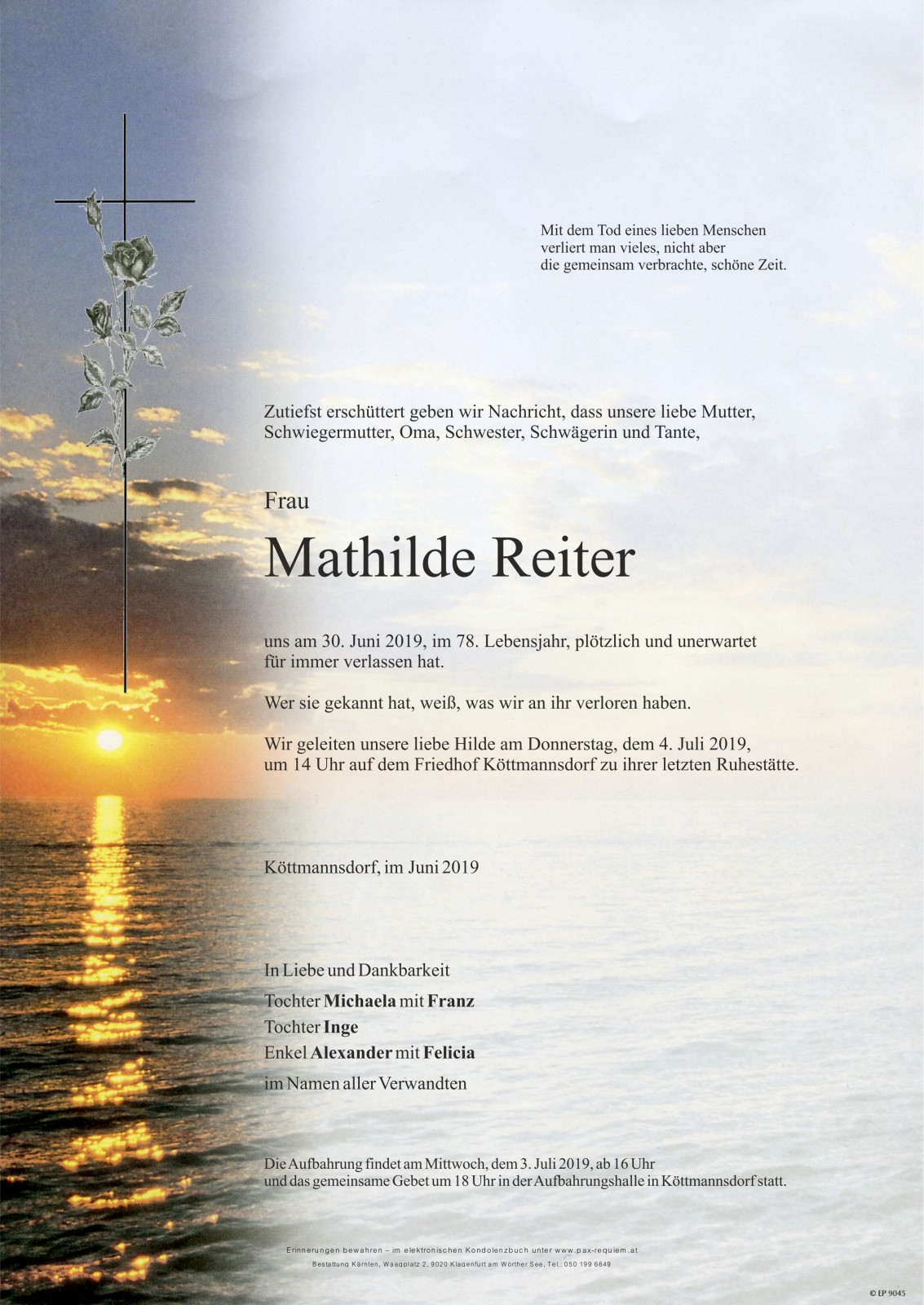 Parte Mathilde Reiter