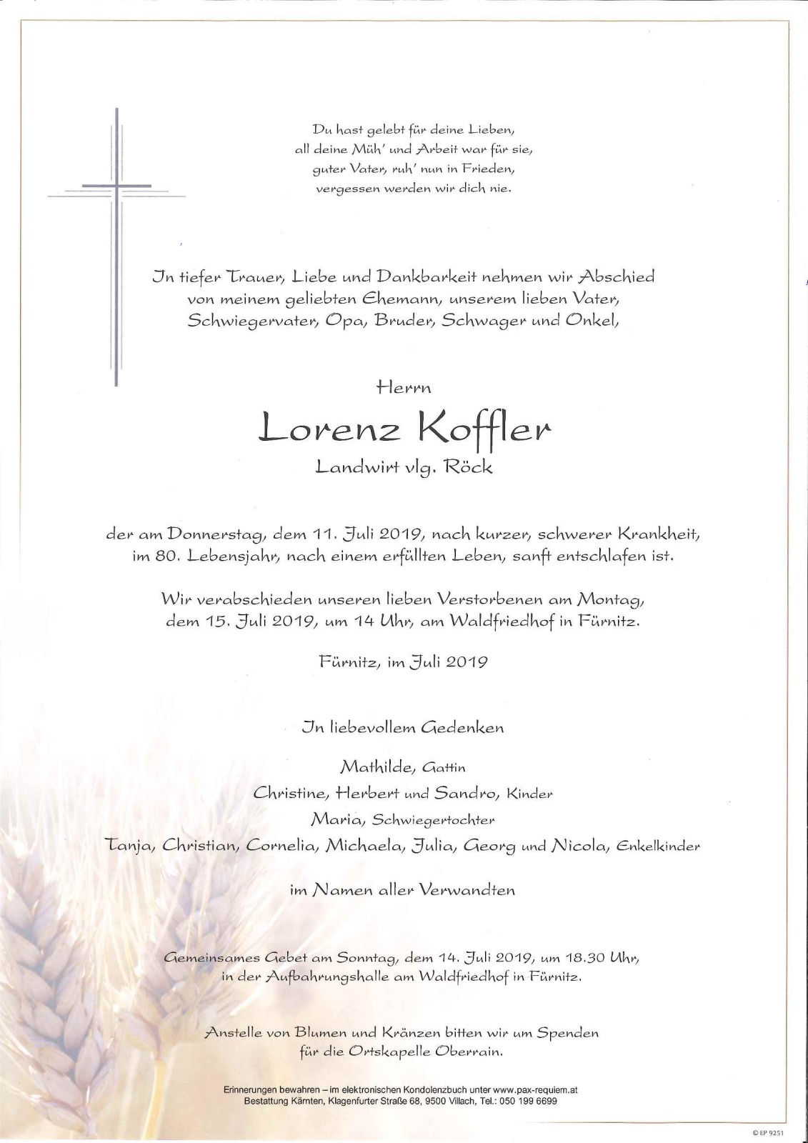 Parte Lorenz Koffler
