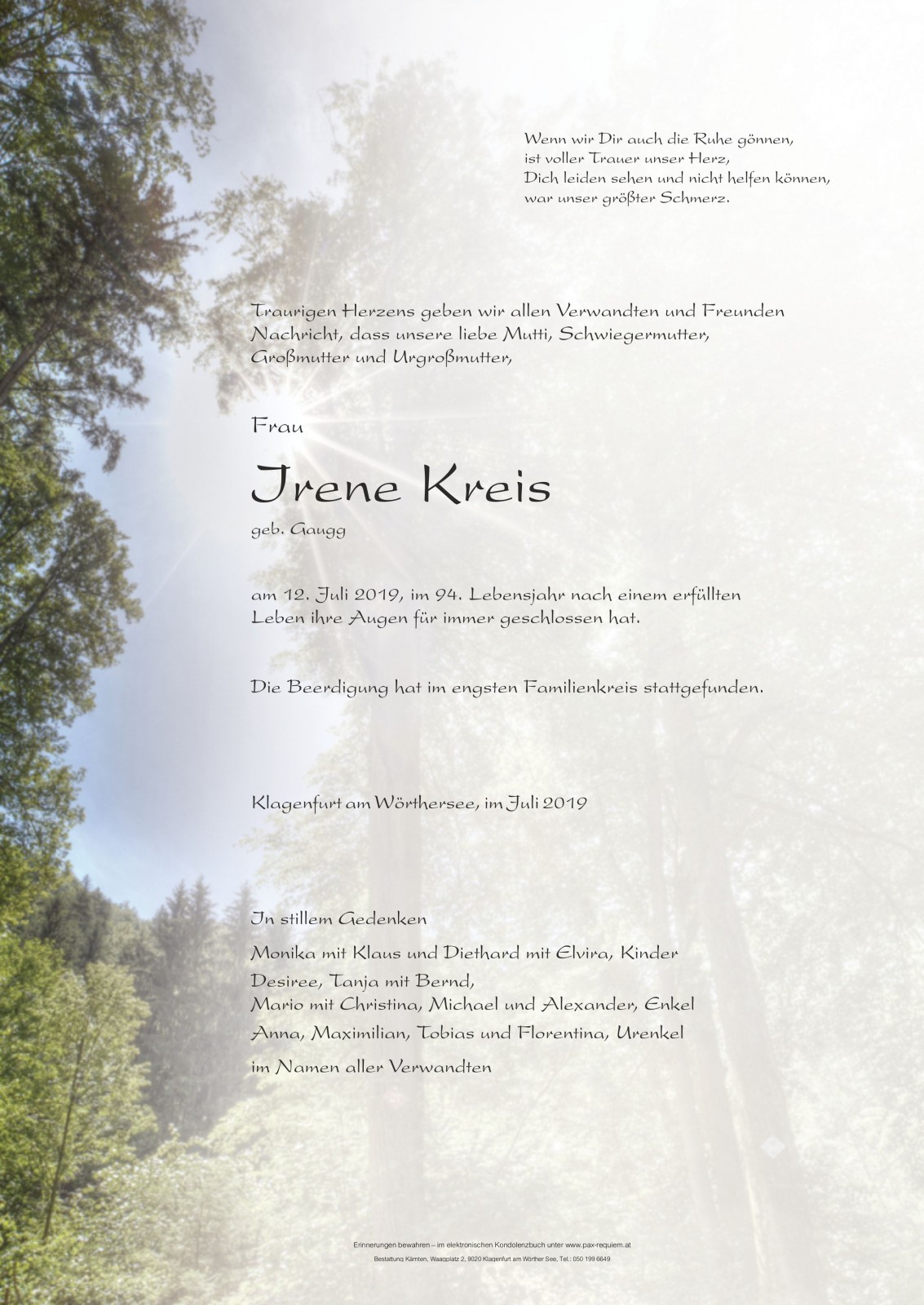 Parte Irene Kreis