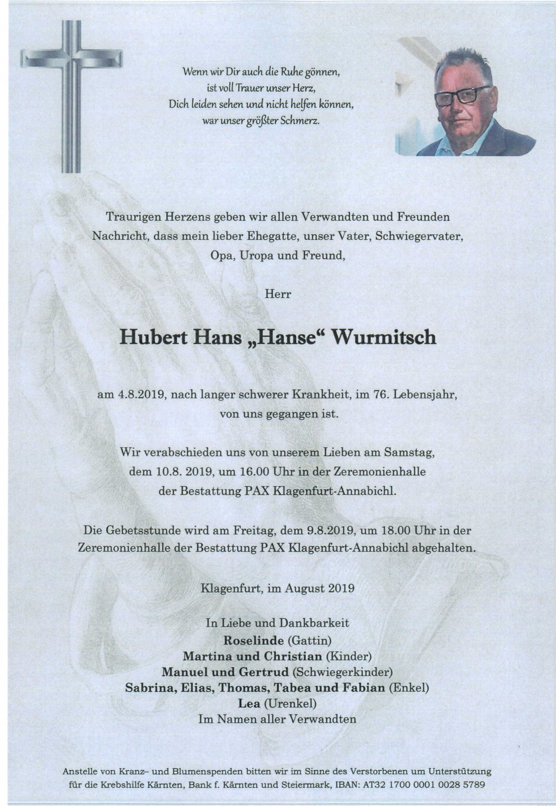Parte Hubert Hans Wurmitsch