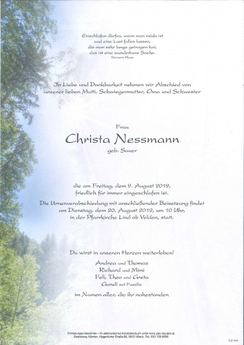 Christa Nessmann