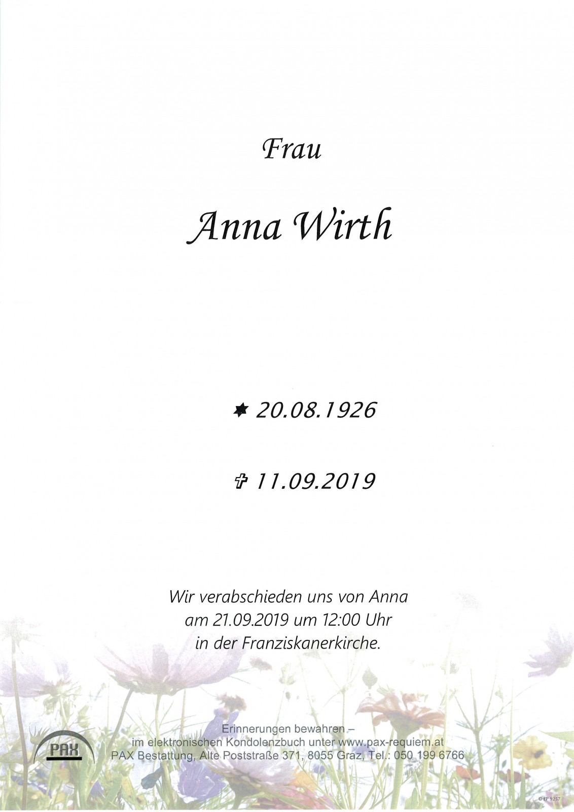 Parte Anna Wirth