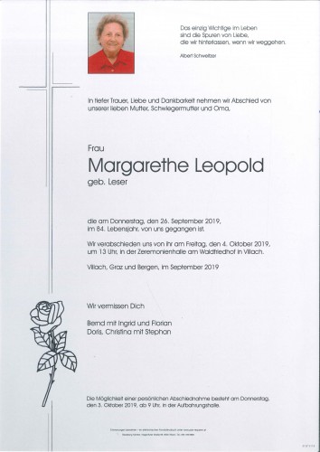 Margarethe Leopold