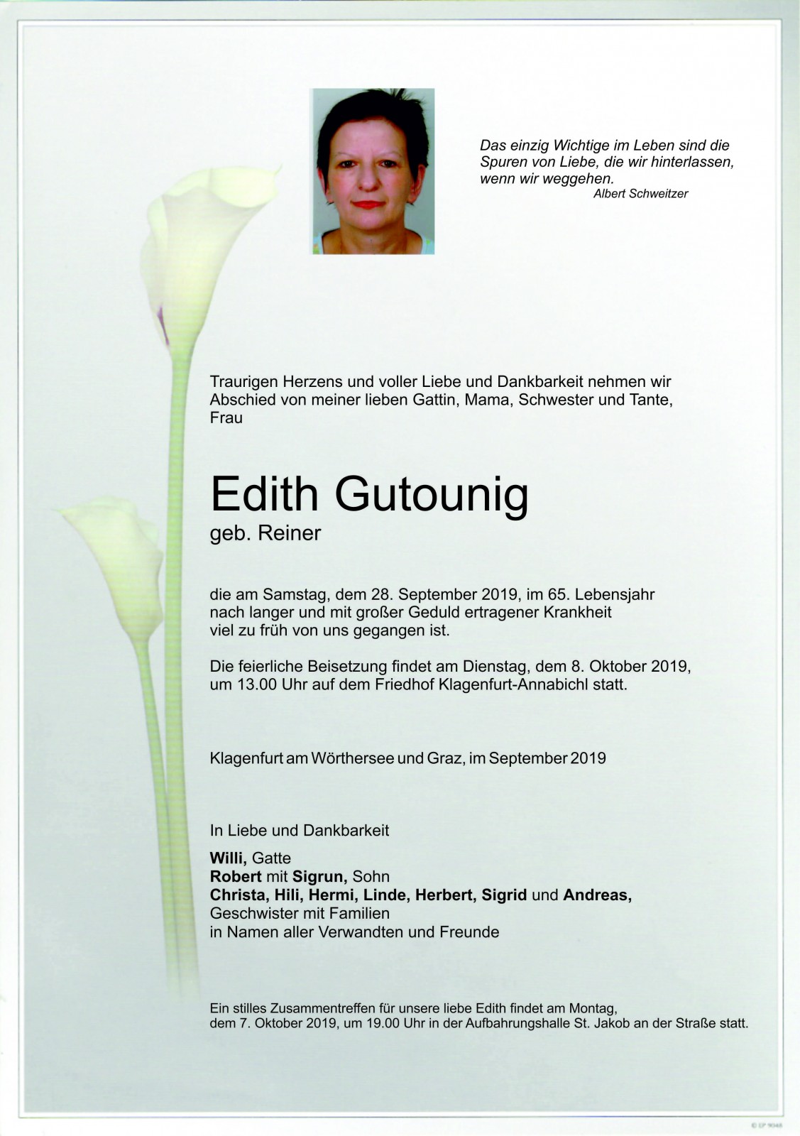 Parte Edith Gutounig
