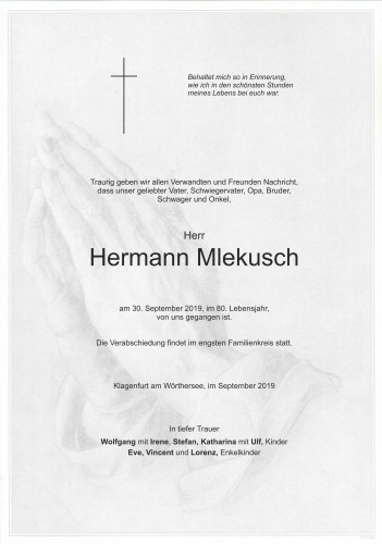 Hermann Mlekusch