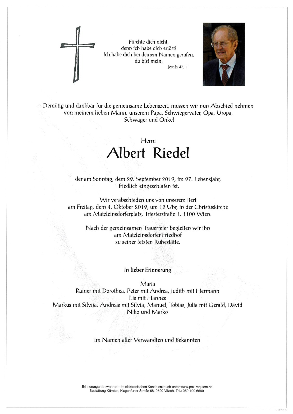 Parte Albert Riedel