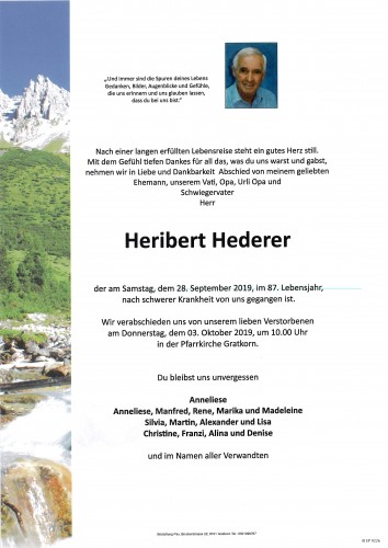 Heribert Hederer