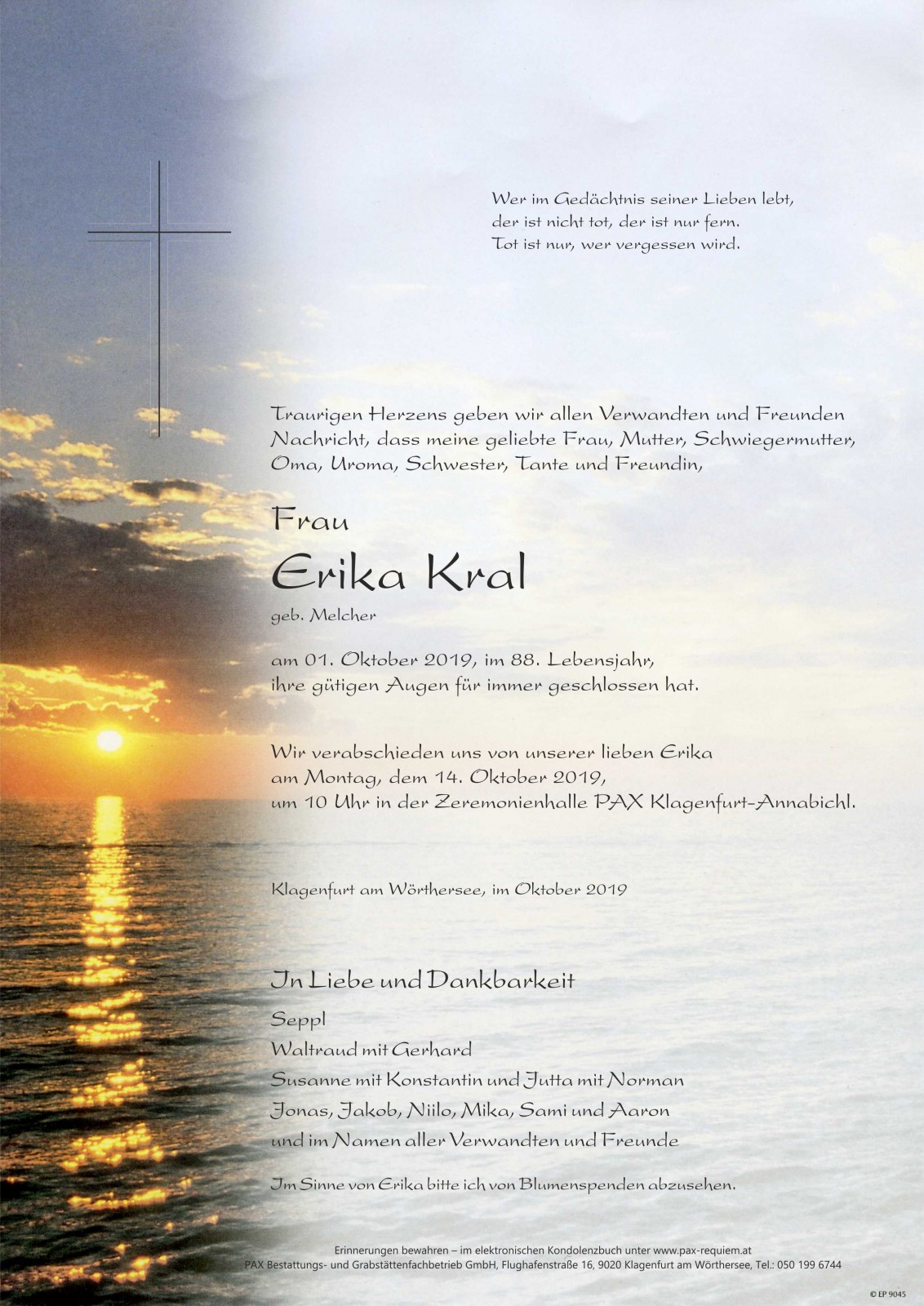 Parte Erika Kral