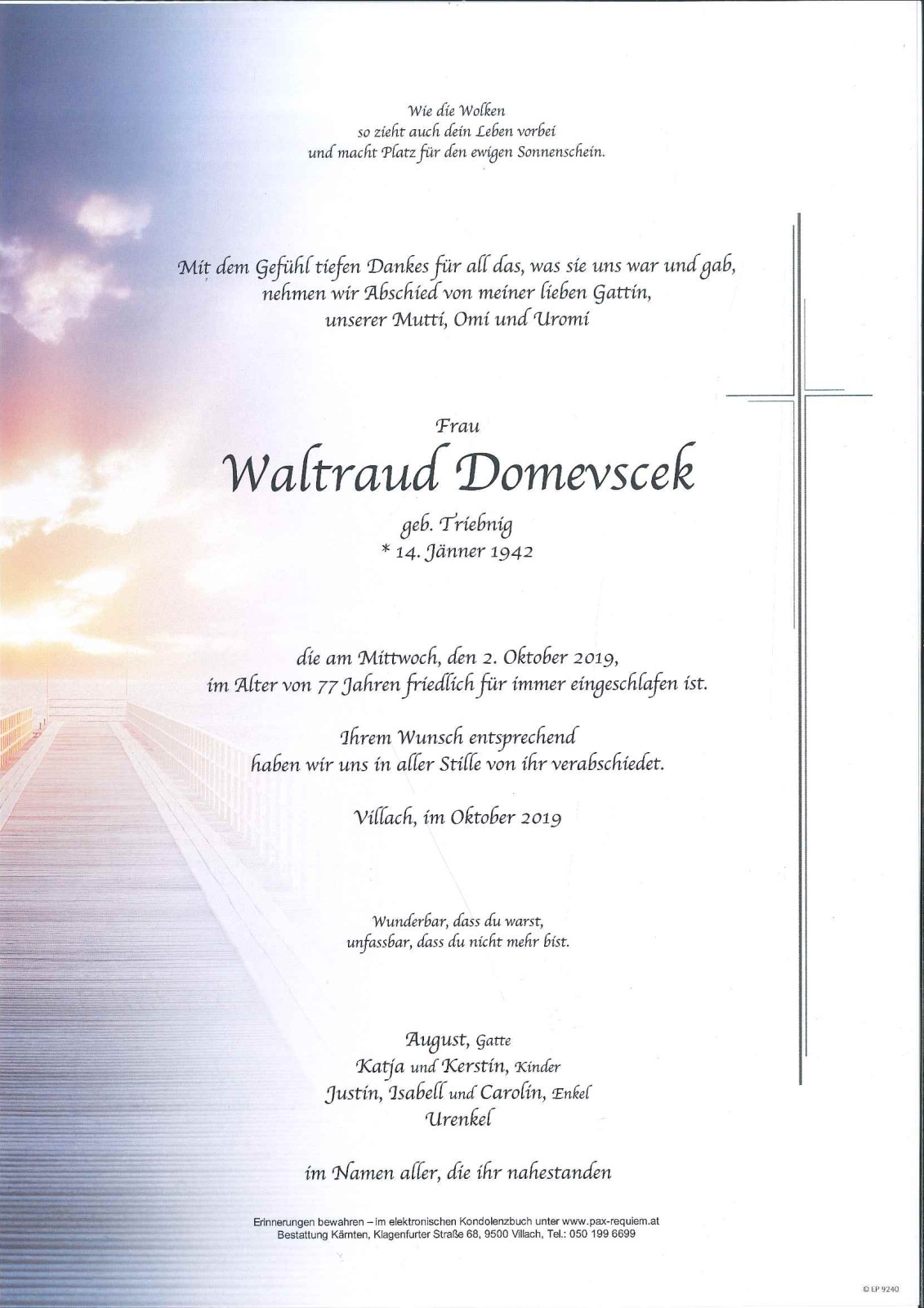 Parte Waltraud Domevscek
