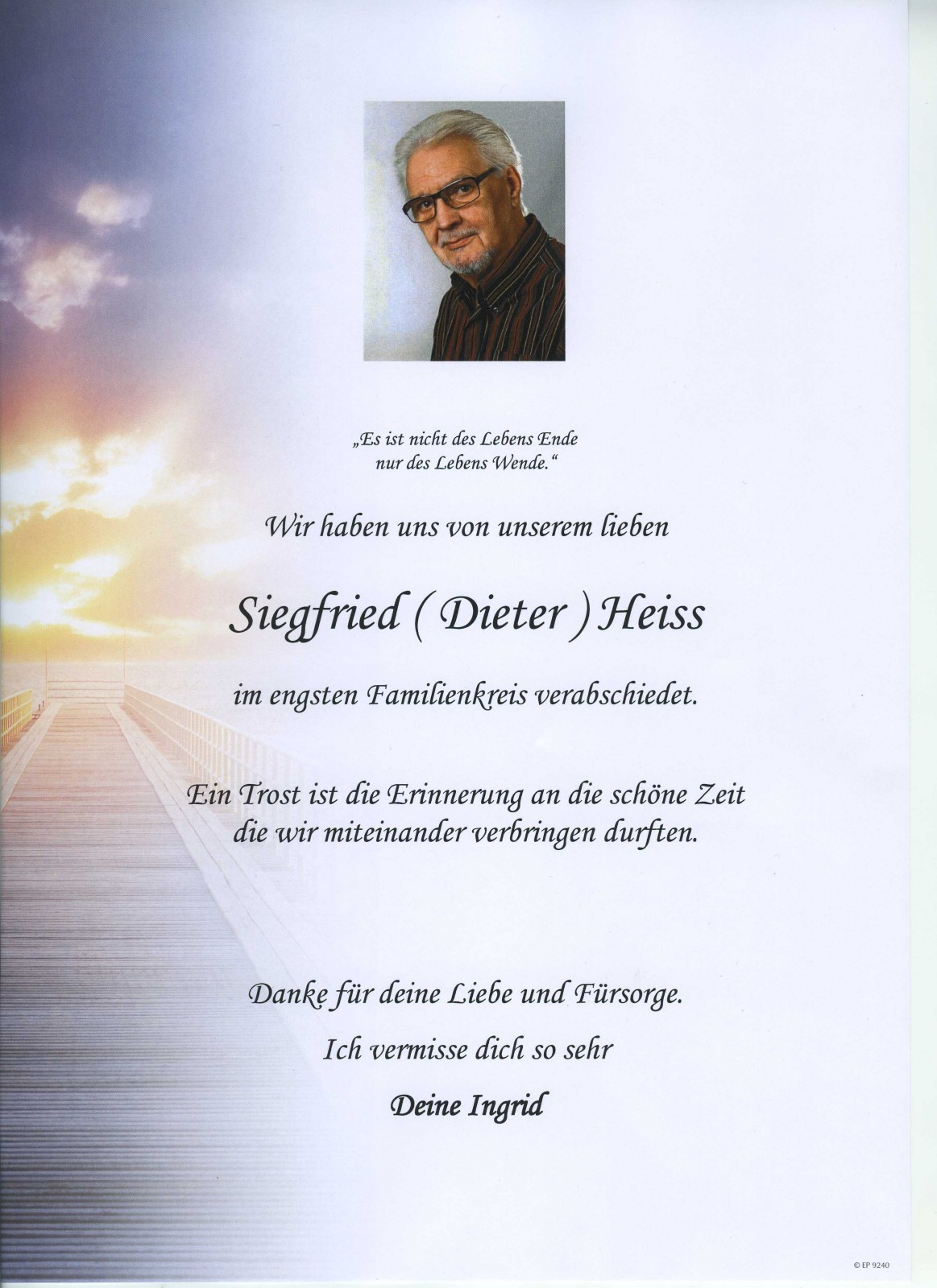 Parte Siegfried Heiss