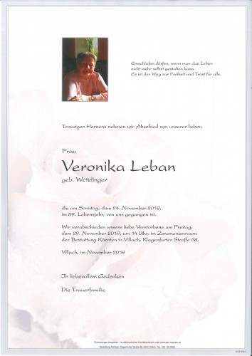 Veronika Leban