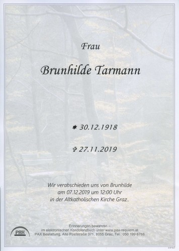 Brunhilde Tarmann