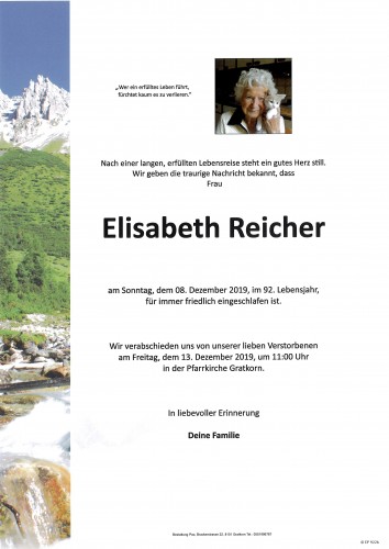 Elisabeth Reicher