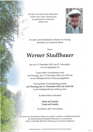 Werner Stadlbauer
