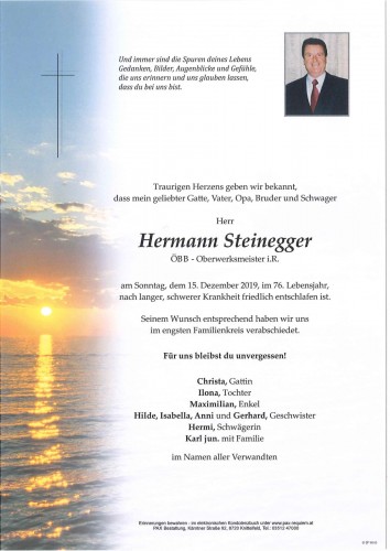 Hermann Steinegger
